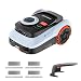 Segway Navimow i210 LiDAR Pro Mähroboter+Garage M+Klingensätze(48 Stück) für 1000 m², LiDAR+Vision+NRTK Tri-Fusion-Positionierung, Xero-Turn AWD für 55% Steigungen, Auto-Kartierung(separater Versand)