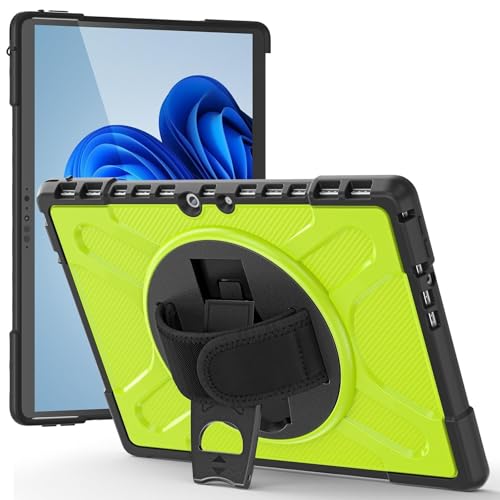 Protection Surface Pro 8 jaune étui tablette pour le travail nomade