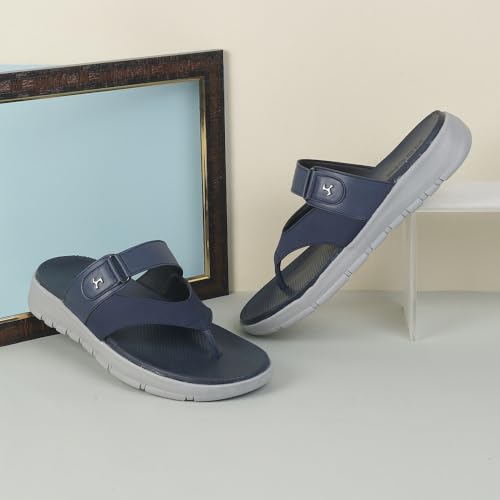 Image of Mochi Men's Strappy Faux Leather Comfort Stylish Sandals