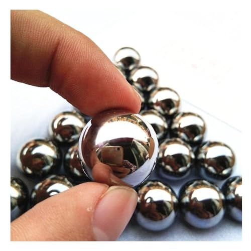 VWHLV Precision Bearing Steel Beads 8-20mm Solid Steel Ball 1 kg, 16mm