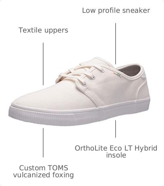 Image of TOMS Men's Carlo Lace-Up Sneakers