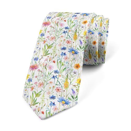 Cravate ours sauvage motif nature fantaisie, cadeau idéal pour homme