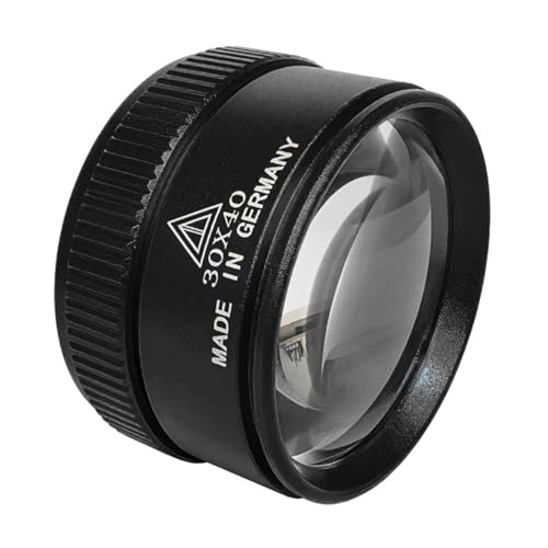 Doiyislem Lupa Joyera,Lupa Pequeña 30X - Portátil para Observación Detallada en Trabajos de Pintura Joyería Artesanía Geología Electrónica y Coleccionismo