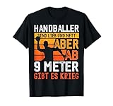 Handballer Sind Lieb Lustiger Handball Spruch Handballfan T-Shirt