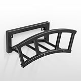 Garden Hose Holder Wall Mounted, Outdoor Heavy Duty Metal Water Hose Holder...