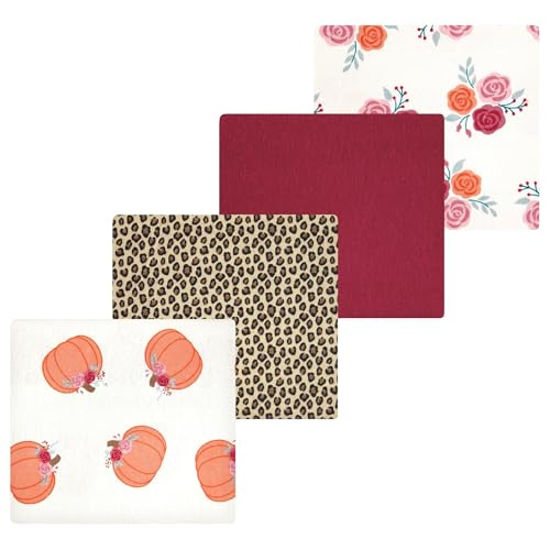 Image of Luvable Friends Little Treasure Flannel Receiving Blankets 4pk