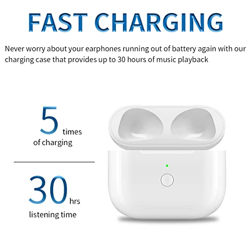 Boîtier de chargeur de rechange pour AirPods 3 avec synchronisation Bluetooth rapide - 4