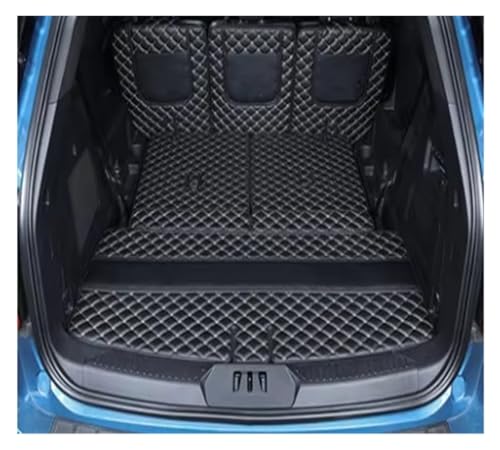 2020年式 エクスプローラー用 6/7シート用トランクマットセット トランクカーペット カーゴライナーマット(2)