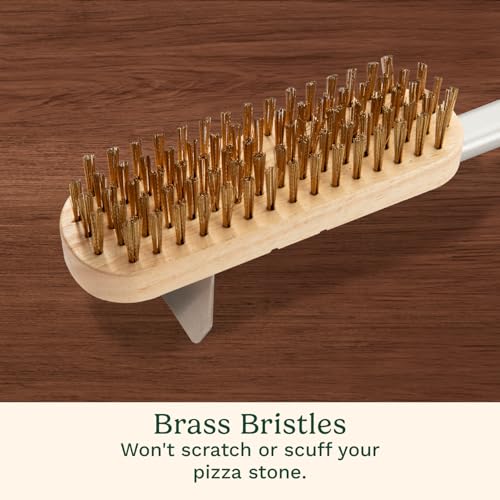 Cuisinart CCB-4114 Pizza Cleaning Brush, Gray/Wood by Cuisinart - Image 5