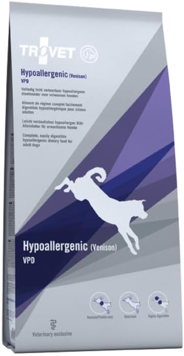 Trovet Hypoallergenic Venison Dog Dry Food 3Kgs