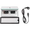 Global-Dental Lab Sandblaster Dust Collector High Strength LED Vacuum Extractor Box Grinding Polishing Box Lapping Protector Sandblasting Dust-Proof Case