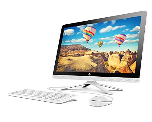 Image of HP Snow White 22-b013w All-in-One touch screen Desktop PC