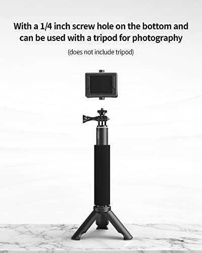 Action Camera Selfie Stick Surfola Monopod Pole Handheld Grip Compatible with Tripod and Action Camera Gopro/DJI/Surfola/Apexcam/Akaso