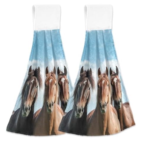 STAYTOP Soft and Absorbent Hand Towels Set Cover