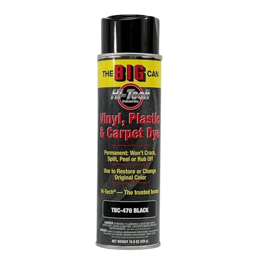 HI-TECH Big Can Vinyl, Plastic, Fabric and Carpet Spray Dye, 15oz
