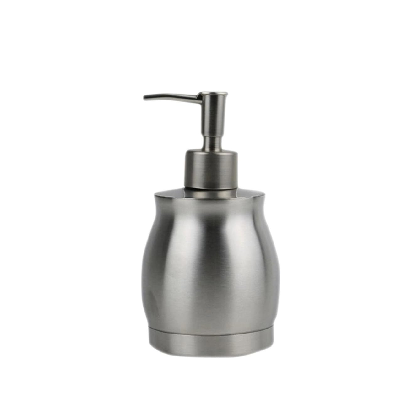 Dispenser di sapone da appoggio Bottiglia e pompa for dispenser di sapone ricaricabile da banco in acciaio inossidabile Complementi d'arredo e accessori
