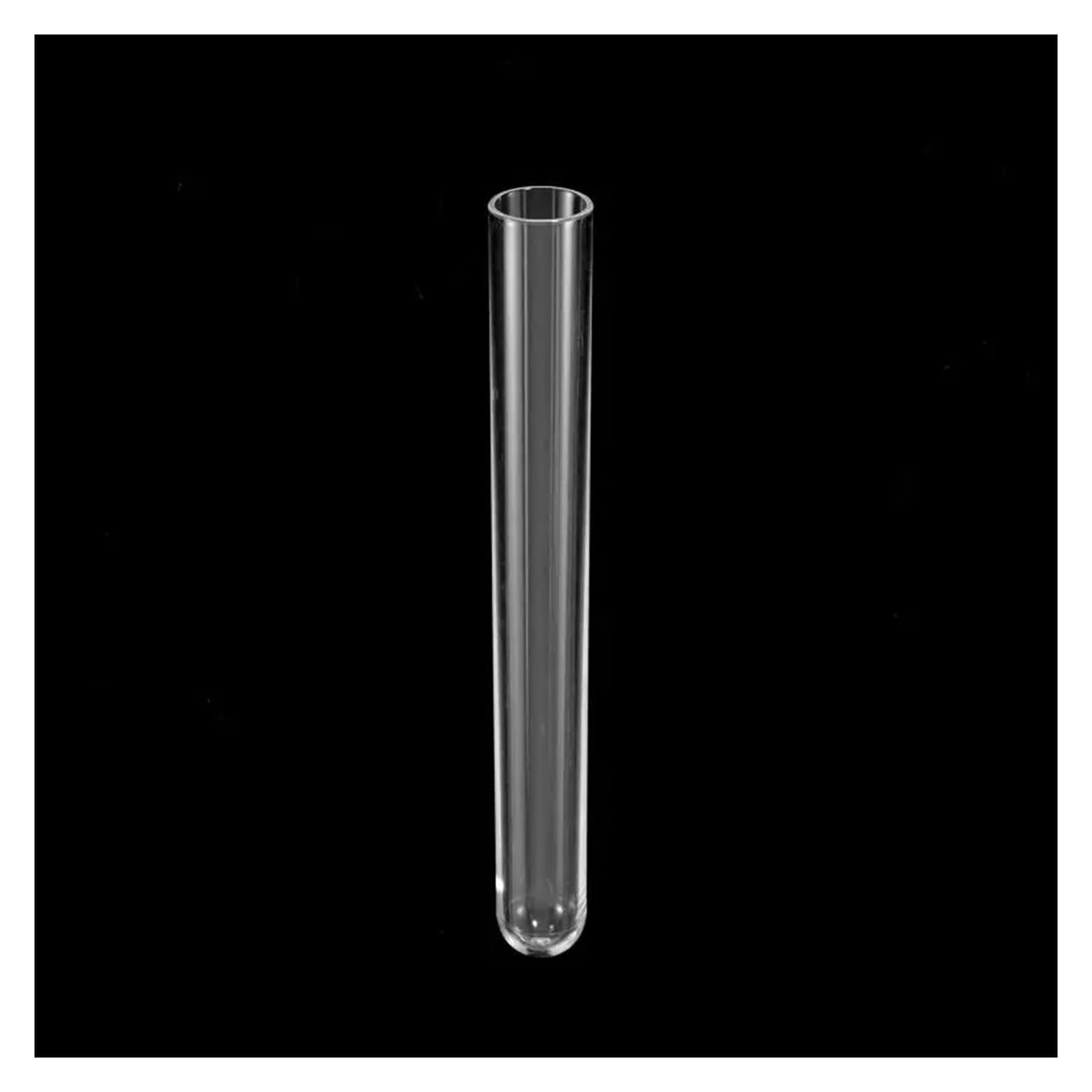 yingyingjia 200 Szt./opakowanie 12x100mm Przezroczyste Laboratoryjne Przezroczyste Plastikowe Probówki Fiolki Z Zatyczkami Push Artykuły Laboratoryjne Szkolne