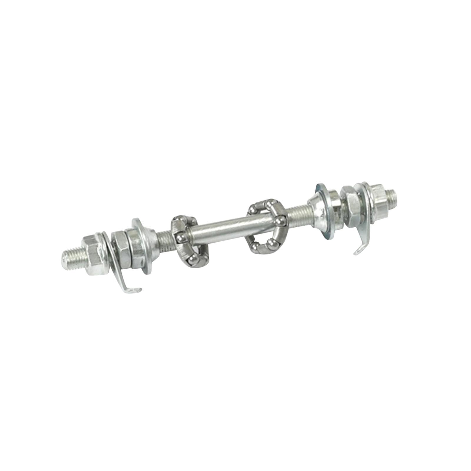 Cycle Front and Rear Axle Bearings Wheel Hub Axle for Mountain Bikes Devices Front axle|1 Bike Bearing Parts| Skewers| Bicycle Components & Parts | Cycling |Sporting Goods-image-9