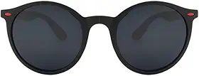 Óculos de Sol Redondo Steampunk Premium Funk Retrô Clássico Oldstyle UV400 Unisex Feminino Masculino - Modelo Bali - Cacife Brand