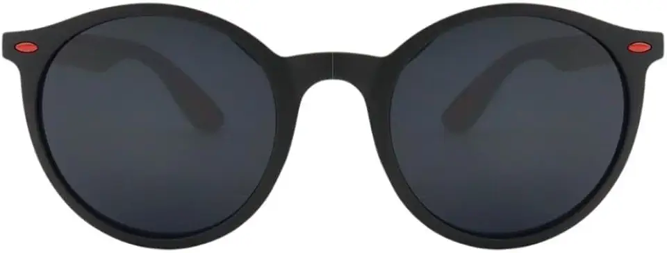 Óculos de Sol Redondo Steampunk Premium Funk Retrô Clássico Oldstyle UV400 Unisex Feminino Masculino - Modelo Bali - Cacife Brand