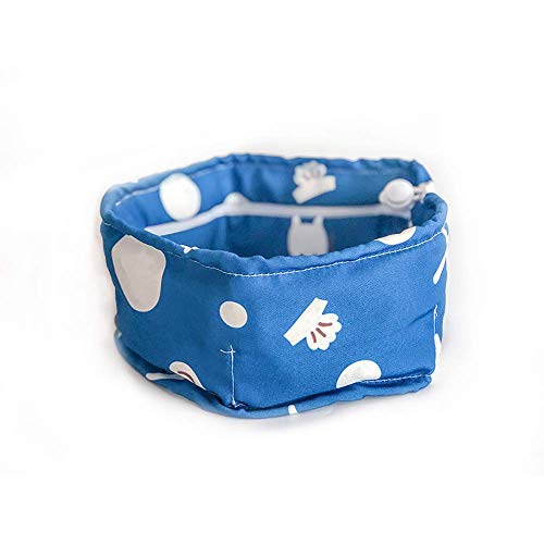 SUNCN ひんやり バンダナ ペット用冷感首輪 冷却スカーフ ペット首輪 首 冷やす 用ネッククーラー 犬用クールバンダナ 涼感 首冷却 ひんやり 保冷剤付き 涼感ボーダー 冷え 高機能冷感生地 熱中症対策 暑さ対策 訓練 品 夏用 快適 (L,スタイル