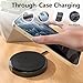 Wireless Charger Fast Charger Ultimate Charging with Built-in Cable for All Smartphones iPhone 14/14 Pro/14 Pro Max/13/13 Pro Max