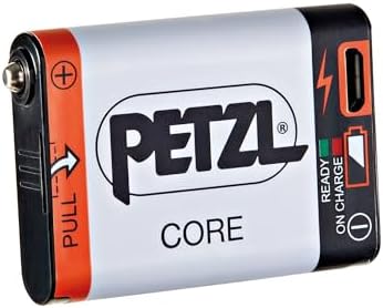 Petzl CORE Rechargeable Battery (1250 mAh) for Hybrid Headlamps - Micro-USB