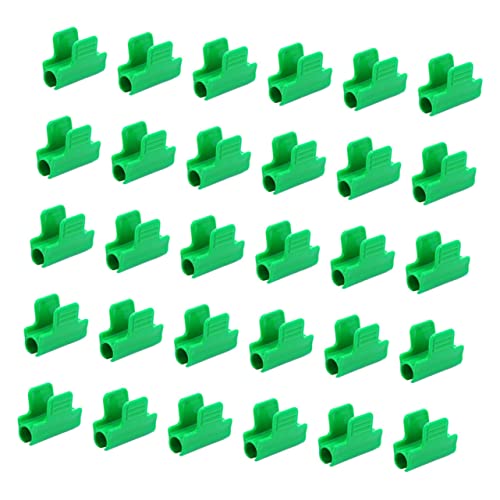 Yardenfun Lot de 40 Pinces À Pression pour Plantes De Jardin avec Vis Antidérapantes pour Une Installation Facile