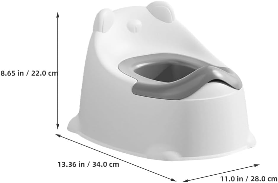 UPKOCH Portable Boy Girl Potty Seat Boy Girl Training Toilet for Boys Girls Lightweight Non-slip Design for Indoor Outdoor Use Comfortable Durable and Easy to Carry for Travel
