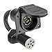 Reese Towpower 8536200 6 7-Blade Trailer Adapter with Center Pin Brake