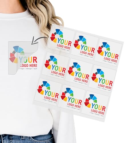 Custom Logo Iron On Patches DTF Transfers Ready to...