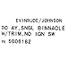 OEM BRP Johnson Evinrude Outboard Binnacle Remote Control 5006182