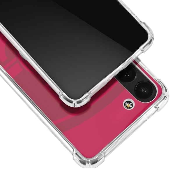 Skinit Clear Phone Case Compatible with Galaxy S23 Plus - Officially Licensed NFL San Francisco 49ers Double Vision Design