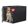 Utopia Home Dog Crate Cover, Waterproof Dog Kennel Cover 36 Inch – Black, 600D Heavy Duty Dog Cage Cover Universal Fit for Most Wire Pet Crates – 36 x 23 x 25 Inch (Cover Only)