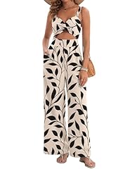 Black Leaf Print # Apricot