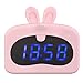 Produktbild PLEASUR Kinder Wecker, Digitaluhr Niedlichen Tier Weckalarm Sound Control Led Zeitkalender Temperaturanzeige Uhr Für Kinder Schreibtisch Baby Schlafzimmer Dekoration, Pink