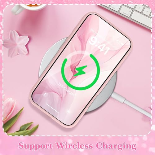 Image of VONZEE for Samsung Galaxy S24 FE Clear Glitter Butterfly Case, Cute Bling Sparkle Shiny Soft Silicone TPU Bumper Shockproof Women Girls Slim Protective Phone Cover for Galaxy S24 FE, Pink