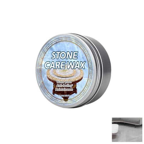 Cera Pulida De Mármol,Pulido Mármol Cera Para El Cuidado La Piedra,Nutre,Pule Y Protege,Para Todas Las Superficies De Piedra,80G