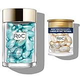 ROC Multi Correxion Hyaluronic Acid Night Serum Capsules (30 CT) + RoC Retinol Capsules (7 CT), Anti Aging Skincare