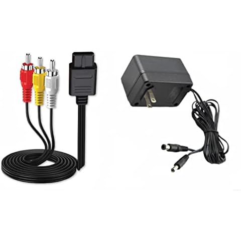 AC Power Supply + AV Cable Adapter for SNES/Genesis 1 Cover