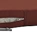 Classic Accessories Ravenna Water-Resistant Patio Chair Seat Cushion Cover, 21 x 21 x 3 Inch, Spice