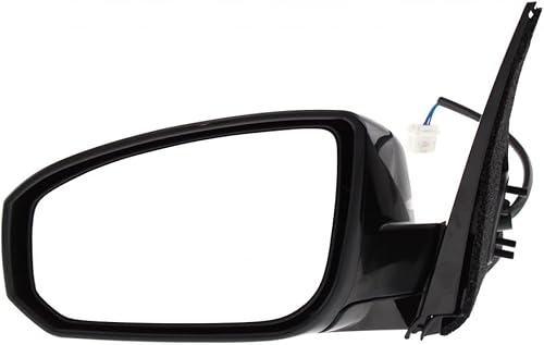 Espejo de puerta para Nissan Maxima 2004-2008 lado del conductor Potencia No calentado Pintura a juego Reemplazo para 96302ZK33E NI1320162