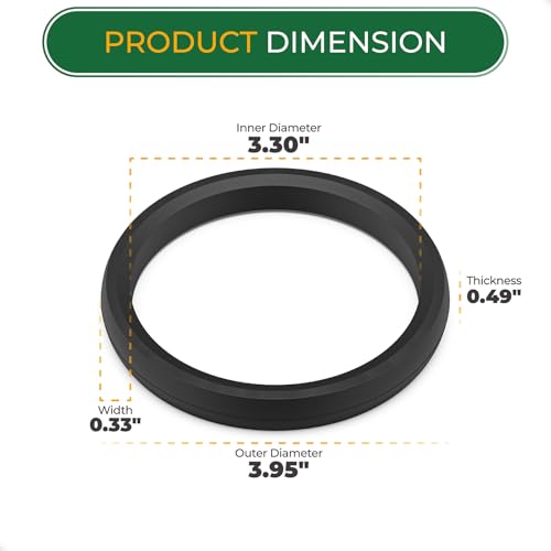 Dimakung 01190400 Lawn Mower Friction Ring for Ariens, 01154400 Walk-Behind Lawn Mowers Ring Replace for Ariens Friction Wheel, Gravely Lawn Mower Ring Replacement Part