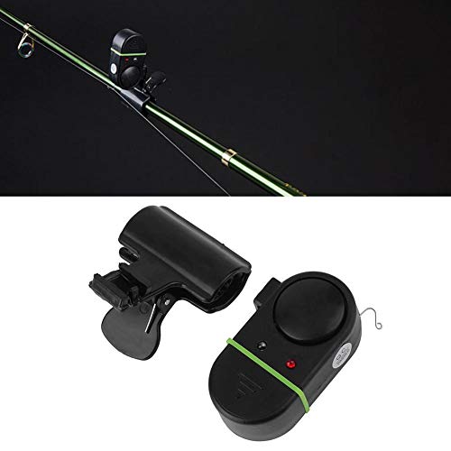 Waga Electronic Led Light Fishing Bite Alarm Indicator Throwing Rod Sea Pole Alarm Bell Clip #TOP4