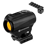 FOCUHUNTER Kamera-Leuchtpunktvisier 1x22 mm mit 21 mm niedriger und hoher...