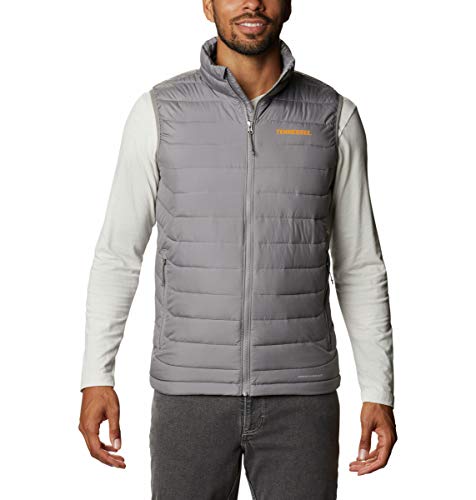 Columbia Men's Collegiate Powder Lite Vest, Ut - Boulder, Small