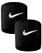 Nike Black Swoosh Wristband