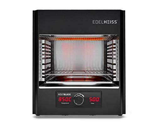 Elektro Oberhitzegrill Röstblock, 2 Infrarotbrenner, Grillfläche 30x28,5cm