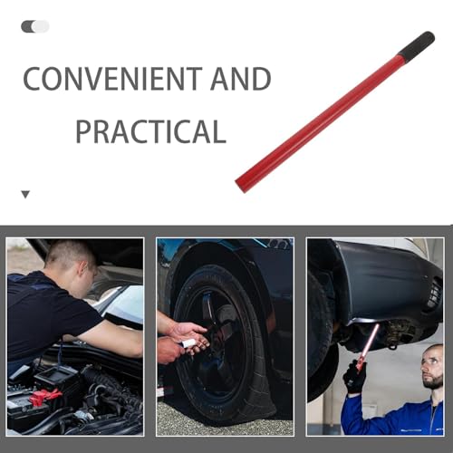 Image of Jack Handle,Floor Jack Hydraulic Bottle Big Red Vertical Car Handle Replacement, Bottle Jack Handle with Handle Sleeve(Red,5t-10t)