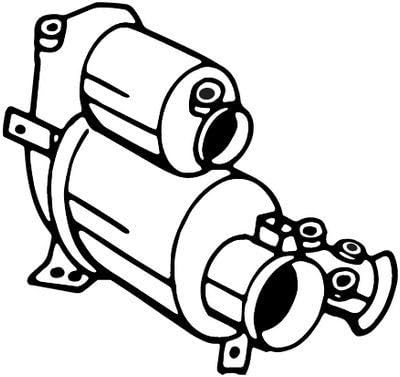 BOSAL Filtro antiparticolato/particellare, Impianto gas scarico 097-816
